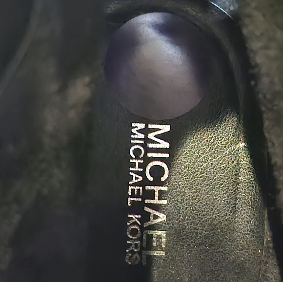 Michael Kors black high heel boots size 8.5 - Picture 5 of 6